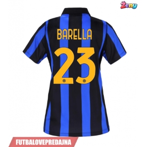 Lacne Ženy Futbalové dres Inter Milan Nicolo Barella #23 2026-27 Krátky Rukáv - Domáci